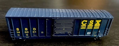 Carro de carga de una sola puerta Roundhouse 8140 CSX 50' escala N 140001 Foto 1 de 3