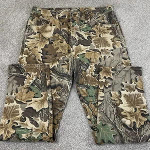 Wrangler Jeans Mens 40x34 (Fit 38x34) Realtree Camo Advantage USA Made Rugged - Picture 1 of 8