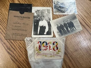 WW1 58th Infantry Regiment / 4th Division Grouping Paybook Pics Souvenir - Picture 1 of 16