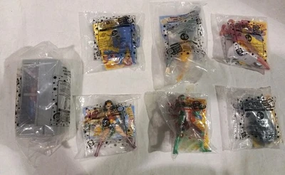 JACK IN THE BOX 1999 SUPER HEROS KIDS MEAL - COMPLETE SET OF 7 TOYS - NEW IN BAG - Image 1 of 4