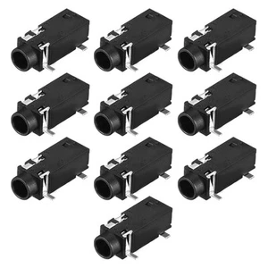 Conector conector de audio de 3,5 mm montaje en PCB zócalo hembra 5 pines PJ-328 10 piezas - Imagen 1 de 4