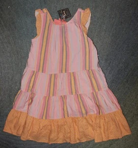 Matilda Jane (Dream Chasers) Orange Creamsicle Dress - Size 8 - NWT - Picture 1 of 6