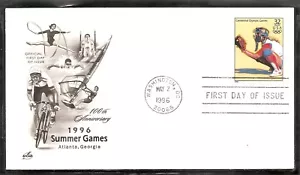 US SC # 3068o Women's Sofball - Olympics 1996 - FDC. Artcraft Cachet - Picture 1 of 1