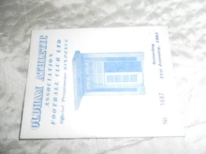 1960/1 DIV 4 OLDHAM ATHLETIC V BARROW 1 - Picture 1 of 1