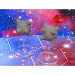 Paar Space Military Mines Starfinder Fleet Scale Raumschiff Mini Miniatur - Bild 1 von 3