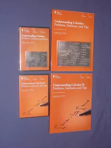 Teaching Co Great Courses DVDs : UNDERSTANDING CALCULUS I & II combo NEW - Foto 1 di 1