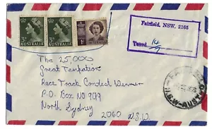 1973 Australian Decimal Taxed Cover - illegal use of pre decimal stamps - Picture 1 of 1