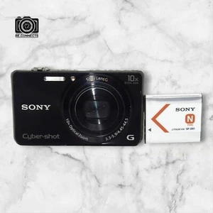 Sony Cyber-shot DSC-WX220 Black Digital Compact Camera FROM JAPAN 【Near MINT】 - Picture 1 of 7