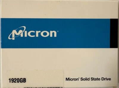 Micron  MTFDDAK1T9TDS-1AW1ZABYY 5300 Pro Business 1.9TB SSD NEW Retail Sealed - Image 1 of 3