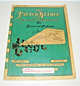 1949 Istrouma High School Dept Music The Victor Method Southern Music Company TX - Imagen 1 de 8