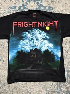 T-shirt Fright Night punto singolo horror il filo del male taglia XL limitata - Foto 1 di 17