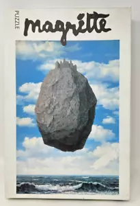 Vintage 1990 Magritte The Castle in the Pyrenees Jigsaw Puzzle Complete - Picture 1 of 6