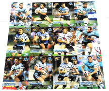 2008 SELECT NRL CHAMPIONS CARD BASE CARD FULL TEAM SET CRONULLA SHARKS (12)