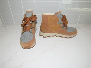 Sorel Kinetic Impact Caribou Gris Tostado Zapatos Impermeables NUEVO Damas Talla 8 - Imagen 1 de 7