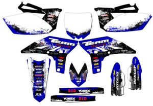 2010-2013 Yamaha YZ 250F kit de gráficos calcomanías 250 F YZ250F 2011 2012 - Imagen 1 de 4