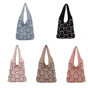 Summer Aesthetic Crochet Handbag Fashionable and Functional Shoulder Bag - Picture 1 of 13