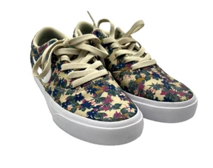 Scarpe da skate Nike SB Charge Canvas Premium GS multicolore floreale taglia 6 anni/donna 8 - Foto 1 di 12