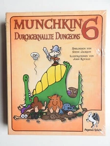 Munchkin 6 - Expansión Throughgeknallte Dungeons en Alemán NUEVO Y PRECINTADO - Imagen 1 de 2