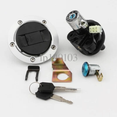 Interruptor de encendido para SUZUKI GSXR750 GSXR600 2004-2005 04 tapa de combustible bloqueo de asiento Foto 1 de 4