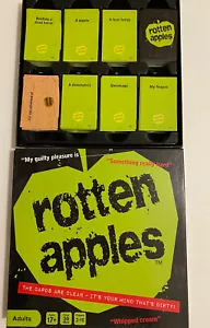 Rotten Apples-The Tasteless Adult Party Drinking Game-Complete-2-10 Players - Picture 1 of 4