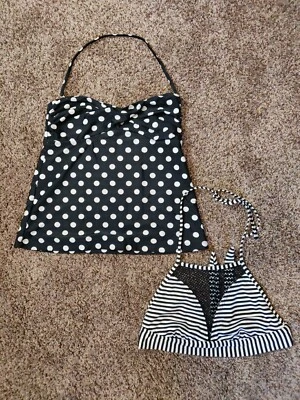 Mossimo Mujer S - Conjunto de 2 tops de baño bikini top y tankini (ver información más abajo) Foto 1 de 4