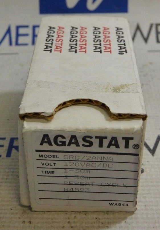 Relé de distribución Agastat SRC72ANNA 120VAC/DC nuevo en caja Foto 1 de 4