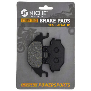 Brake Pad Set for Indian 2205854 Arctic Cat 3307-443 Front Rear Semi-Metallic