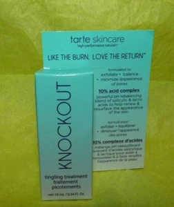 NEW TARTE Knockout Tingling Treatment Toner 0.34 oz. NIB Sample/Travel Size  - Picture 1 of 2