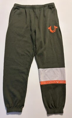 Joggers True Religion Relajados Para Hombre Medianos Verde Naranja 'Escarabajo' Jogging Foto 1 de 4