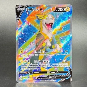Pokémon Espada y Escudo: Golpe de Fusión #249/264 Boltund V Arte Completo Ultra Raro - Imagen 1 de 2