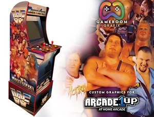 WWF Wrestlefest. Arcade 1Up Custom Graphic Kit - Picture 1 of 3