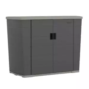 Suncast Entertaining Station Storage 38" x 49.75" Water Resistant Cool Gray - Picture 1 of 6