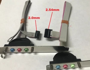 Cable de soporte de audio trasero de 10 pines 2,54 mm/2,0 mm - Imagen 1 de 4
