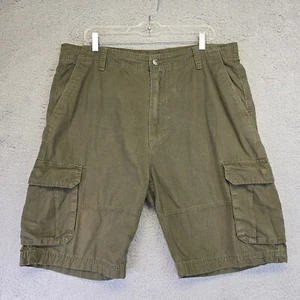 Champs Sports Gear Cargo Shorts Men’s 38 CSG Olive Green Utility Outdoor Hiking - Picture 1 of 9