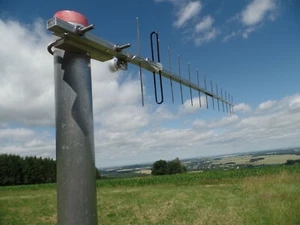 1,3 GHz 1296 MHz 23 cm Yagi Antena kierunkowa 2-częściowa amatorskie radio Jakość gniazda N - Zdjęcie 1 z 7