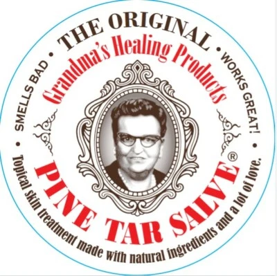 Grandmas Healing Products 2 унц - мазь из соснового дегтя - черная рисовальная мазь - Изображение 1 из 4