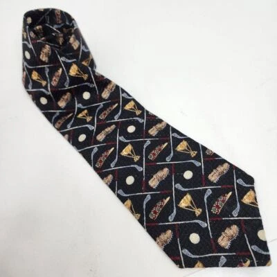 Corbata de golf Evan-Picone 100 % seda Foto 1 de 4