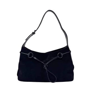 GUCCI Horsebit Hobo Schultertasche schwarz Wildleder - Bild 1 von 16