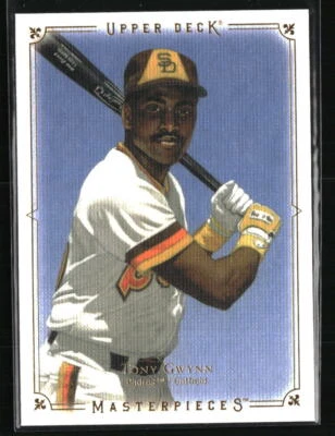 2008 Upper Deck Masterpieces #75 Tony Gwynn BASEBALL Card - Image 1 of 2