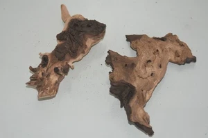 Aquarium Real Natural Mopani Bog Wood 2 Medium Pieces MMW1I For Aquarium Use - Picture 1 of 3