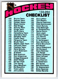 1976-77 Topps #258 - Checklist 133-264 (EX) *HGCARDS* - Bild 1 von 2