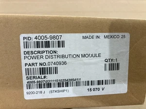 Simplex 4005-9807 Fire Alarm Panel Power Distribution Module PN 0740936 - Picture 1 of 2
