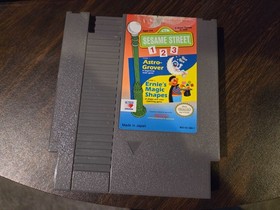 Sesame Street 123 (Nintendo Entertainment System, 1989) NES Game Cart Only