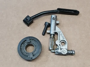 Bomba de aceite para motosierra HUSQVARNA 455 rancher, manguera, engranaje helicoidal OEM - Imagen 1 de 2