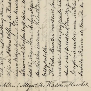 Walther Haeckel Brief Ernst Haeckel Autograph München 1915 - Picture 1 of 5