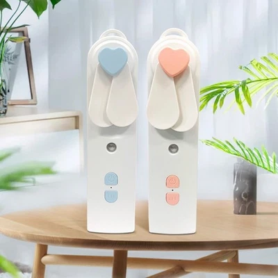 Tragbarer Ventilator Wiederaufladbar USB Luftbefeuchter Abs Paketinhaltefan - Bild 1 von 4