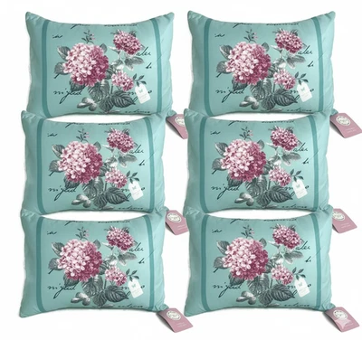 X50 Vintage Teal Boudoir Rectangular Cushion Covers Job Lot/Wholesale 30x50cm - Image 1 of 4
