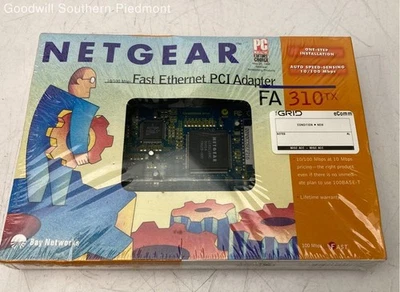 NETGEAR FA310TX 10/100 Mbps Fast Ethernet PCI Adapter - New - Image 1 of 4