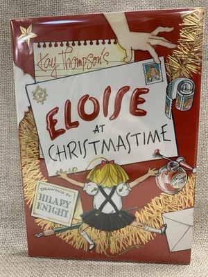 Hilary Knight SIGNED "Eloise at Christmastime" by Kay Thompson HC/DJ 1999 Foto 1 de 4