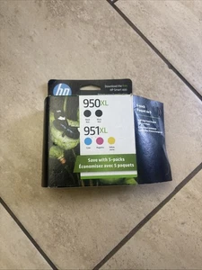 Paquete múltiple de cartuchos de tinta HP 950XL/951XL - F6V12FN#140 - CADUCADO 12/2025. ¡VER FOTOS! - Imagen 1 de 12